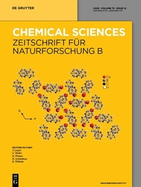 Abbildung von: Zeitschrift für Naturforschung B - De Gruyter