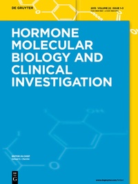 Bild: Hormone Molecular Biology and Clinical Investigation - De Gruyter