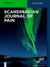 Abbildung von: Scandinavian Journal of Pain - De Gruyter