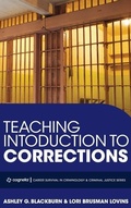 Cover: Teaching Introduction to Corrections - Cognella Academic Publishing