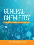 Cover: General Chemistry for Engineers and Biological Scientists - Cognella Academic Publishing