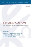 Cover: Beyond Canon - T.& T.Clark Ltd