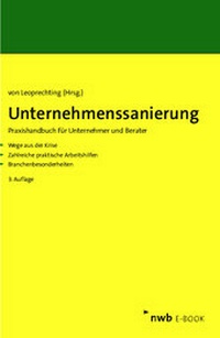 Abbildung von: Unternehmenssanierung - NWB