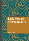Cover: Early Modern Intertextuality - Palgrave Pivot