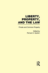Enlarge image Cover: Private and Common Property - Routledge