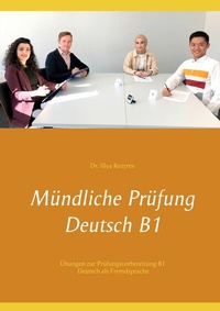 Abbildung von: Mündliche Prüfung Deutsch B1 - Books on Demand