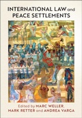 Cover: International Law and Peace Settlements - Cambridge University Press