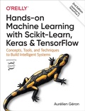 Cover: Hands-On Machine Learning with Scikit-Learn, Keras, and TensorFlow - O'Reilly