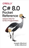 Cover: C# 8.0 Pocket Reference - O'Reilly