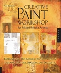 Cover: Creative Paint Workshop for Mixed-Media Artists - Quarry Books