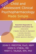 Cover: Child and Adolescent Clinical Psychopharmacology Made Simple - New Harbinger Publications
