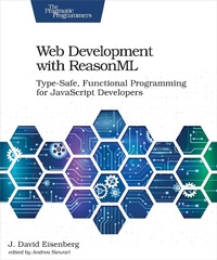 Enlarge image Cover: Web Development with ReasonML - PRAGMATIC BOOKSHELF