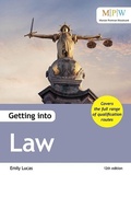 Cover: Getting into Law - Trotman Education