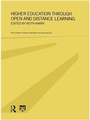 Cover: Higher Education Through Open and Distance Learning - Routledge