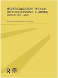 Cover: Higher Education Through Open and Distance Learning - Routledge