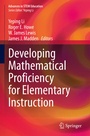 Cover: Developing Mathematical Proficiency for Elementary Instruction - Springer