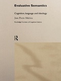 Cover: Evaluative Semantics - Routledge