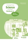 Cover: Cambridge Primary Science Workbook 4 Second Edition - Hodder Education