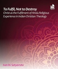 Cover: To Fulfil, Not to Destroy - Fortress Press,U.S.