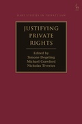 Cover: Justifying Private Rights - Hart Publishing