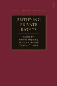 Enlarge image Cover: Justifying Private Rights - Hart Publishing