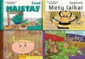 Cover: 4 Book Set: An introduction to Colours, Numbers, Seasons and Food. English/Lithuanian Bilingual Books - Norman Woods Publishing