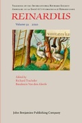 Cover: Reinardus - John Benjamins Publishing Co