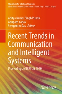 Enlarge image Cover: Recent Trends in Communication and Intelligent Systems - Springer