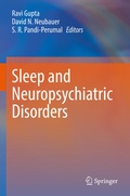 Cover: Sleep and Neuropsychiatric Disorders - Springer