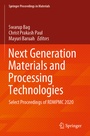 Cover: Next Generation Materials and Processing Technologies - Springer