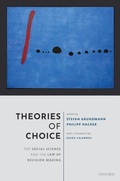 Cover: Theories of Choice - OUP eBook
