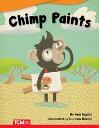 Enlarge image Cover: Chimp Paints Read-Along eBook - Teacher Created Materials