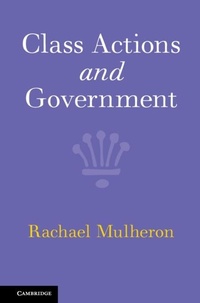 Enlarge image Cover: Class Actions and Government - Cambridge University Press