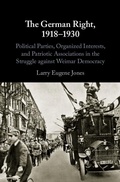 Cover: German Right, 1918-1930 - Cambridge University Press