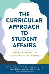 Enlarge image Cover: Curricular Approach to Student Affairs - Stylus Publishing