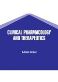 Cover: Clinical Pharmacology and Therapeutics - White Press Academics