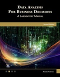 Cover: Data Analysis for Business Decisions - Mercury Learning and Information