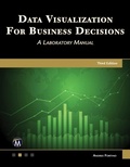 Cover: Data Visualization for Business Decisions - Mercury Learning and Information