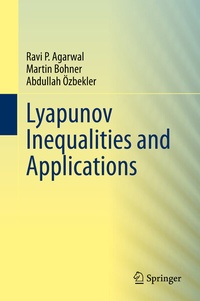 Abbildung von: Lyapunov Inequalities and Applications - Springer