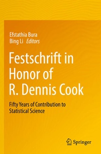 Enlarge image Cover: Festschrift in Honor of R. Dennis Cook - Springer