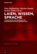 Cover: Laien, Wissen, Sprache - De Gruyter