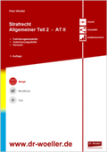 Cover: Skript - Strafrecht Allgemeiner Teil 2 - AT II - Dr. Woeller Fachverlag