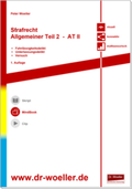 Cover: MindBook - Strafrecht Allgemeiner Teil - AT II - Dr. Woeller Fachverlag