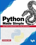 Cover: Python Made Simple - De Gruyter