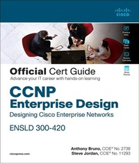 Abbildung von: CCNP Enterprise Design ENSLD 300-420 Official Cert Guide - Cisco Press