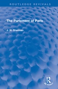 Cover: The Parlement of Paris - Routledge