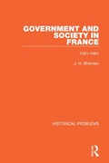 Cover: Government and Society in France - Routledge