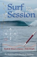 Cover: Surf Session Log Book - Earth Afloat