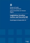 Cover: Legislative scrutiny - TSO