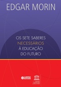 Cover: Os setes saberes necess&aacute;rios  &agrave; educa&ccedil;&atilde;o do futuro - Cortez Editora